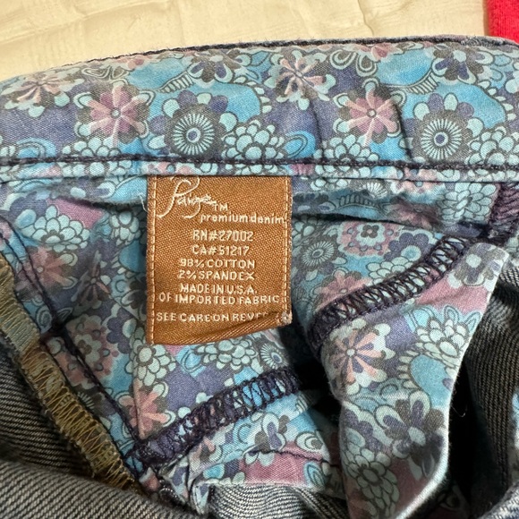 Paige Med Wash Denim Jeans - Picture 5 of 5